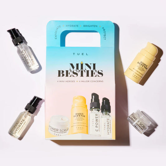 Tuel Mini Besties Four complexion heroes to save the day!